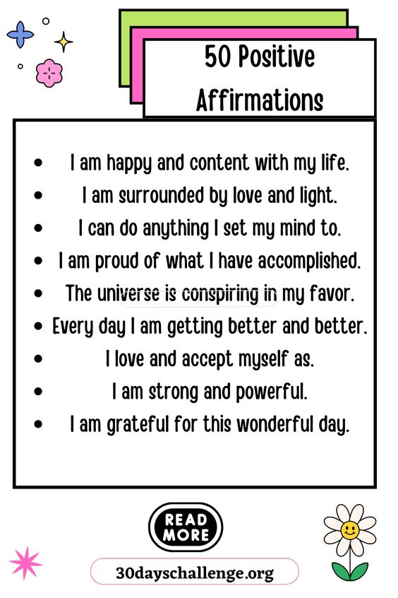 Affirmations For Overcoming Challenges